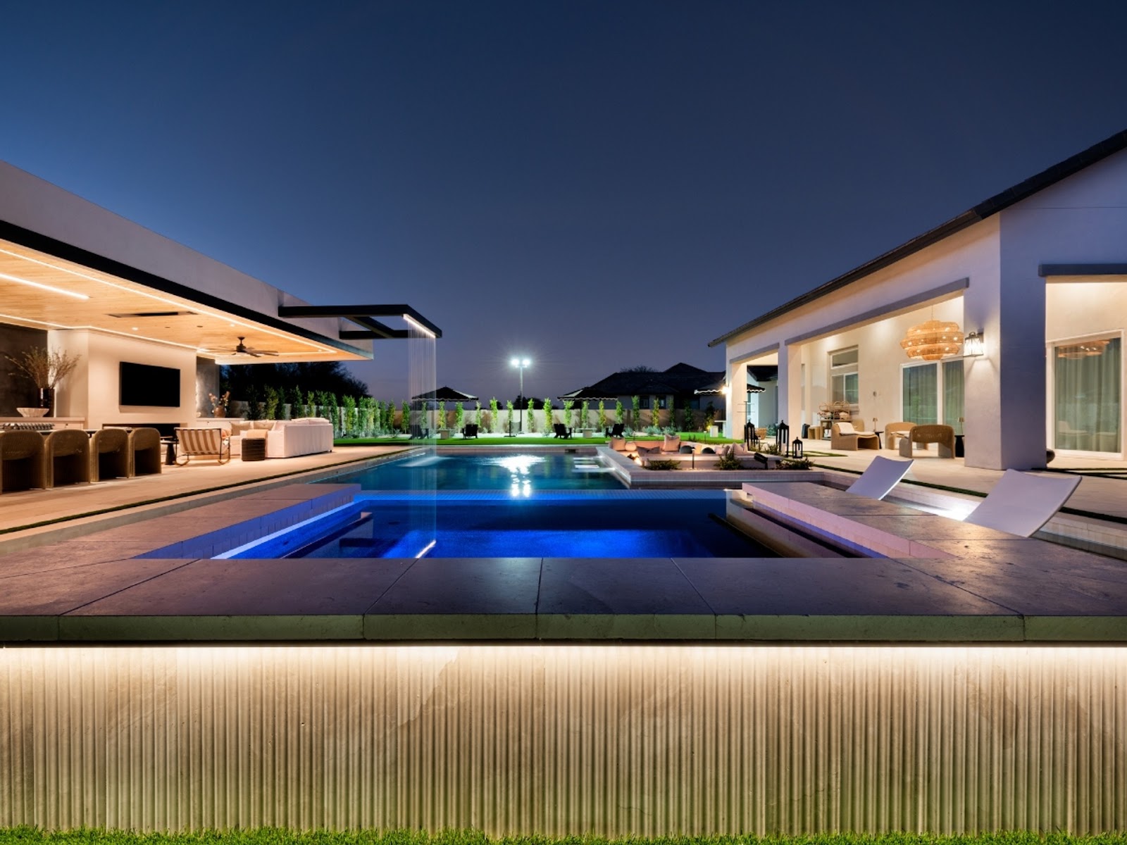Saltwater Pool and Extended Patio